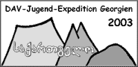 DAV-Jugend-Expedition  Georgien 2003